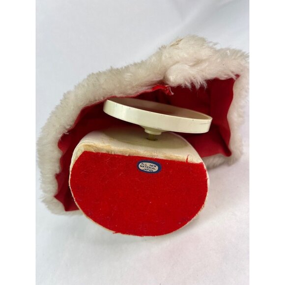 Vintage Christmas Caroler Musical Doll Animated Wind Up Made in Japan - Picture 10 of 11